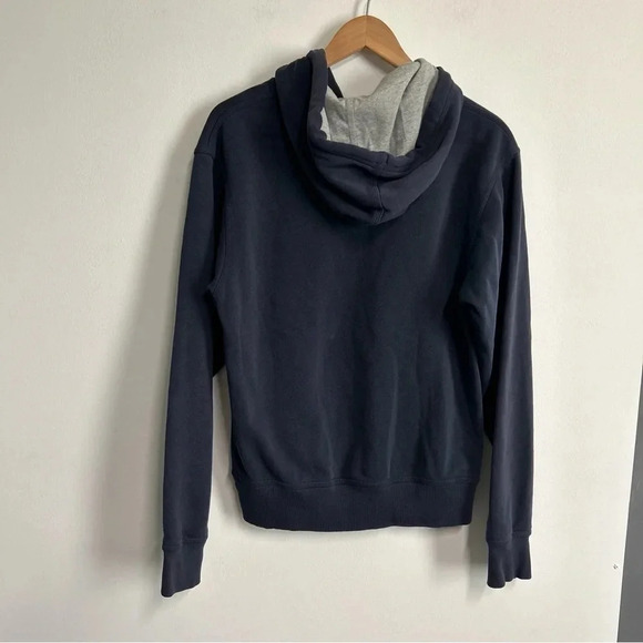 Champion Spellout Hoodie Adult Small Blue Sweatshirt Pullover‎ Unisex Athletic - Picture 5 of 9